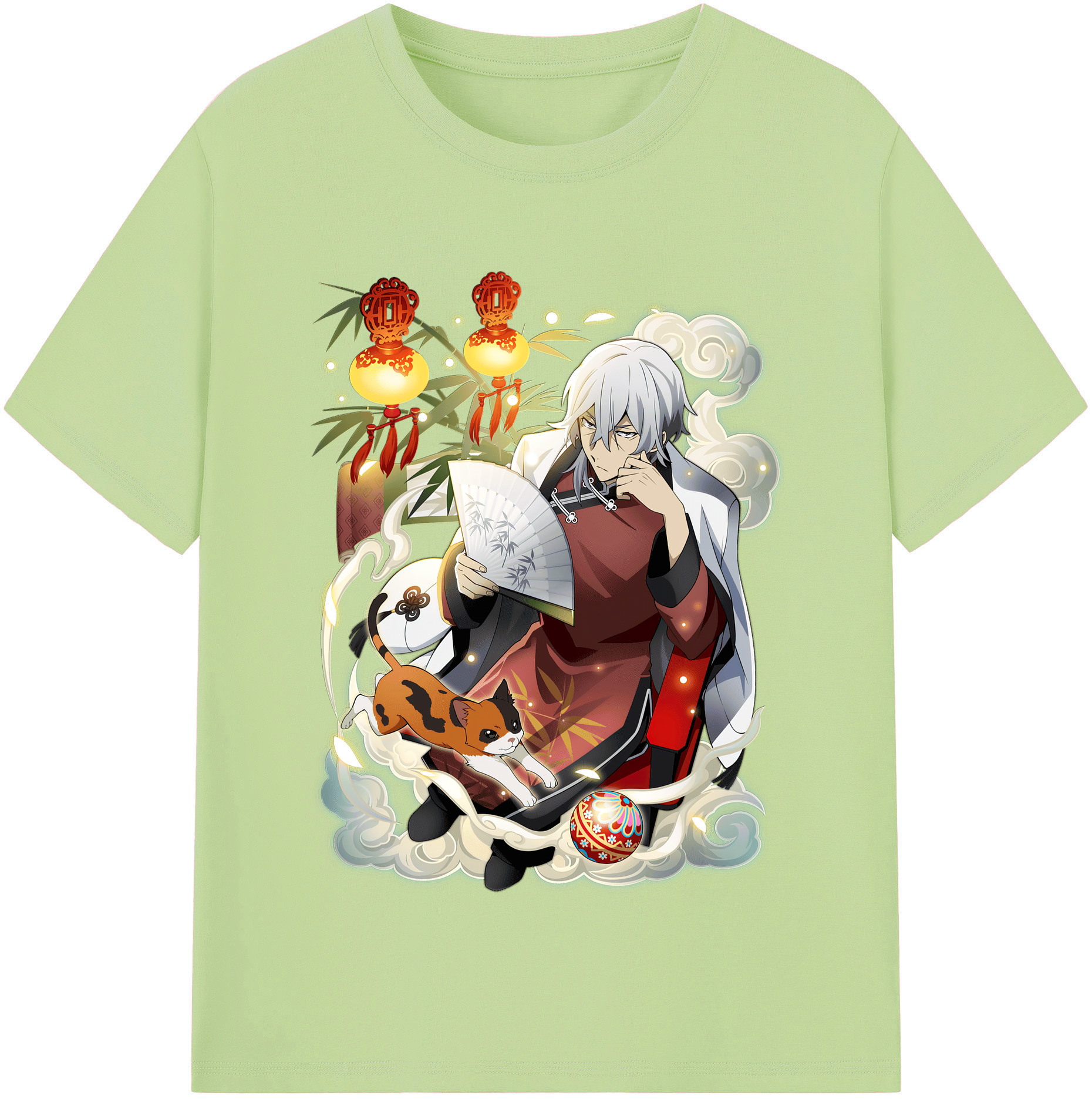 （画像用） 文豪ストレイドッグス Bungo Stray Dogs 綿100％半袖Tシャツ（フロントプリント）